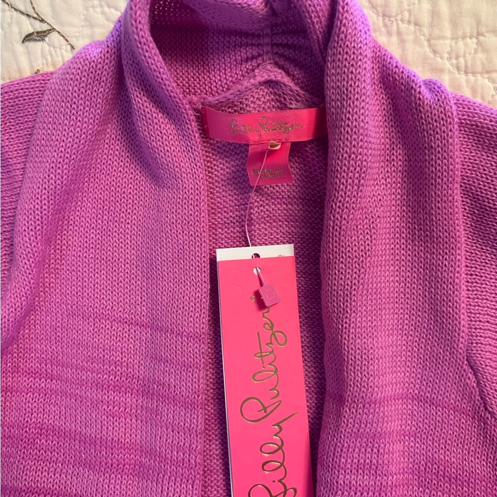 Lilly Pulitzer Pink Knit Cardigan